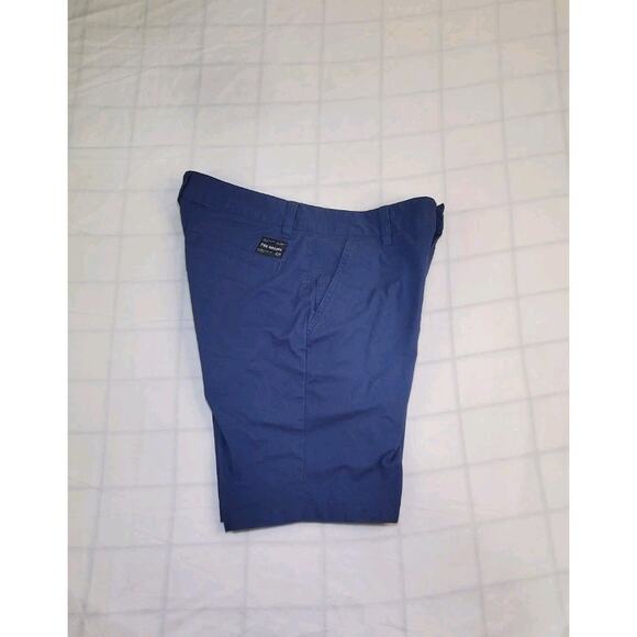 Vintage Fox Racing Mens Size 31 Distressed Spell Out Moto Racing Shorts Blue C13 - Picture 5 of 6